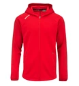 Herren Hoodie CCM  LOCKER ROOM FLEECE FULL ZIP HOODIE red