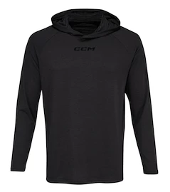 Herren Hoodie CCM LS Premium Training Hoodie Black