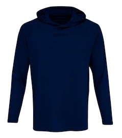 Herren Hoodie CCM LS Premium Training Hoodie True Navy