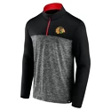 Herren Hoodie Fanatics  Mens Iconic Defender 1/4 Zip Chicago Blackhawks