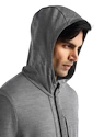 Herren Hoodie Icebreaker  Quantum III LS Zip Hoodie Metro/Black