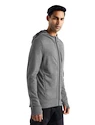 Herren Hoodie Icebreaker  Quantum III LS Zip Hoodie Metro/Black