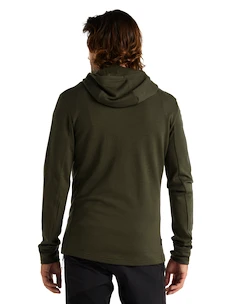 Herren Hoodie Icebreaker  Quantum III LS Zip Loden