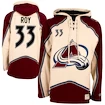 Herren Hoodie Old Time Hockey Vintage Player Lacer NHL Colorado Avalanche Patrick Roy 33