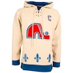Herren Hoodie Old Time Hockey Vintage Player Lacer Quebec Nordiques Joe Sakic 19