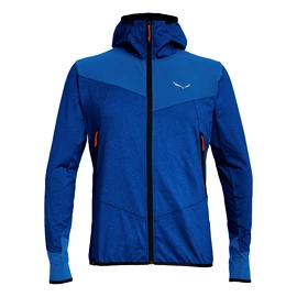 Herren Hoodie Salewa Agner Hybrid PL/DST FZ Hdy Electric Melange