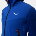 Herren Hoodie Salewa  Agner Hybrid PL/DST Navy Blazer Melange
