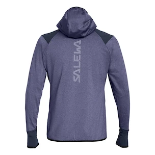 Herren Hoodie Salewa  Agner Hybrid PL/DST Navy Blazer Melange