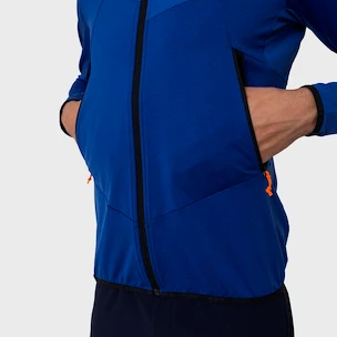 Herren Hoodie Salewa  Agner Hybrid PL/DST Navy Blazer Melange