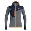 Herren Hoodie Salewa  PUEZ 2 DRY M L/S HOOD FZ TEE