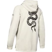 Herren Hoodie Under Armour Project Rock Terry Hoodie weiss