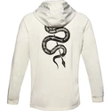 Herren Hoodie Under Armour Project Rock Terry Hoodie weiss
