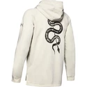 Herren Hoodie Under Armour Project Rock Terry Hoodie weiss