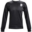 Herren Hoodie Under Armour  RECOVER LS CREW-BLK