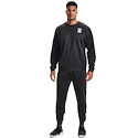Herren Hoodie Under Armour  RECOVER LS CREW-BLK