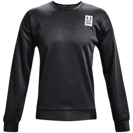 Herren Hoodie Under Armour RECOVER LS CREW-BLK