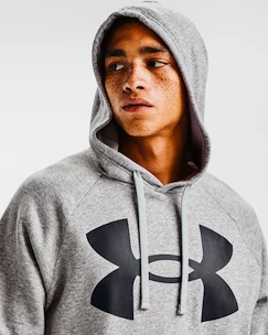 Herren Hoodie Under Armour  Rival Fleece Big Logo HD-GRY L