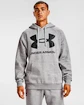 Herren Hoodie Under Armour  Rival Fleece Big Logo HD-GRY L
