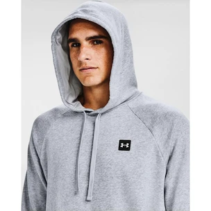 Herren Hoodie Under Armour  Rival Fleece Hoodie grey