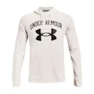 Herren Hoodie Under Armour  RIVAL TERRY BIG LOGO HD white XXL