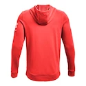 Herren Hoodie Under Armour  RIVAL TERRY FZ HD Red
