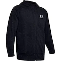 Herren Hoodie Under Armour  SPECKLED FLEECE FZ HOODIE-BLK
