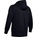 Herren Hoodie Under Armour  SPECKLED FLEECE FZ HOODIE-BLK