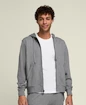 Herren Hoodie Wilson  M  Team Zip Hoodie Medium Gray Heather