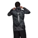Herren Jacke adidas  Terrex Agravic Graphic 2.5 Layer Rain Jacket Grey Six