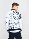 Herren Jacke BIDI BADU  Melbourne Printed Jacket White/Black