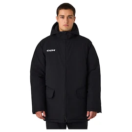 Herren Jacke CCM Team Winter Jacket Black