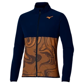 Herren Jacke Mizuno Charge Printed Jacket Pageant Blue