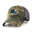 Herren Kappe  47 Brand  NHL San Jose Sharks Camo Branson ’47 MVP