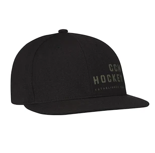 Herren Kappe  CCM  FLATBRIM SNAPBACK Black  Senior