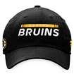 Herren Kappe  Fanatics  Authentic Pro Game & Train Unstr Adjustable Boston Bruins