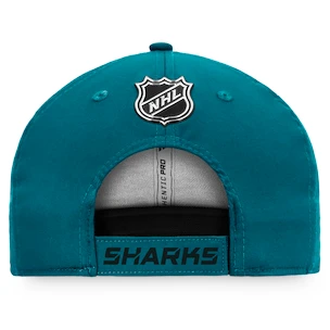 Herren Kappe  Fanatics  Authentic Pro Locker Room Structured Adjustable Cap NHL San Jose Sharks