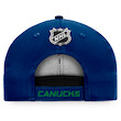 Herren Kappe  Fanatics  Authentic Pro Locker Room Structured Adjustable Cap NHL Vancouver Canucks
