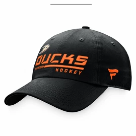 Herren Kappe Fanatics Authentic Pro Locker Room Unstructured Adjustable Cap NHL Anaheim Ducks