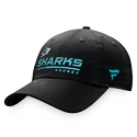 Herren Kappe  Fanatics  Authentic Pro Locker Room Unstructured Adjustable Cap NHL San Jose Sharks