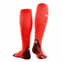 Herren-Kompressionssocken CEP  Ultralight Lava/Dark Red