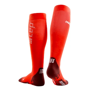 Herren-Kompressionssocken CEP  Ultralight Lava/Dark Red