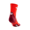 Herren Kompressionssocken  CEP  Ultralight Lava/Dark Red