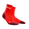 Herren Kompressionssocken  CEP  Ultralight Lava/Dark Red