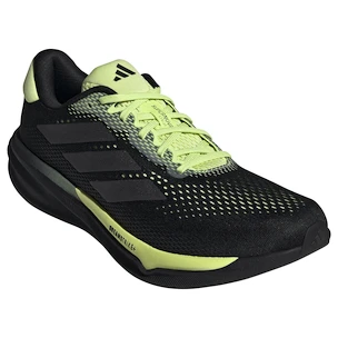 Herren Laufschuhe adidas Supernova Stride 2 Core Black/Iron Metallic/Pulse Lime  UK 9,5