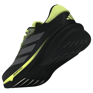 Herren Laufschuhe adidas Supernova Stride 2 Core Black/Iron Metallic/Pulse Lime  UK 9,5