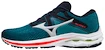 Herren Laufschuhe Mizuno  Wave Inspire Wave Inspire 17 / Gibraltor Sea / Nimbus Cloud / Ignition Red