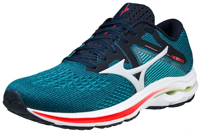 Herren Laufschuhe Mizuno  Wave Inspire Wave Inspire 17 / Gibraltor Sea / Nimbus Cloud / Ignition Red