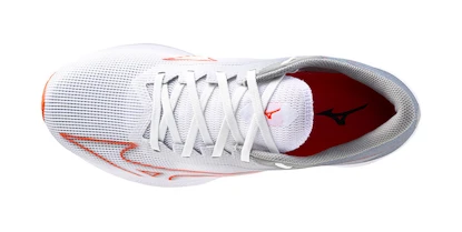 Herren Laufschuhe Mizuno Wave Rebellion Sonic 2 White/Hot Coral/Harbor Mist  UK 7