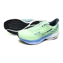 Herren Laufschuhe Mizuno  Wave Rider 28 Neo Mint/Frontier Blue/Vintage