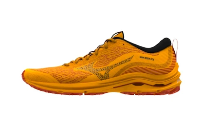 Herren Laufschuhe Mizuno  Wave Rider Gtx Zinnia/Tigerlily/Black  UK 6